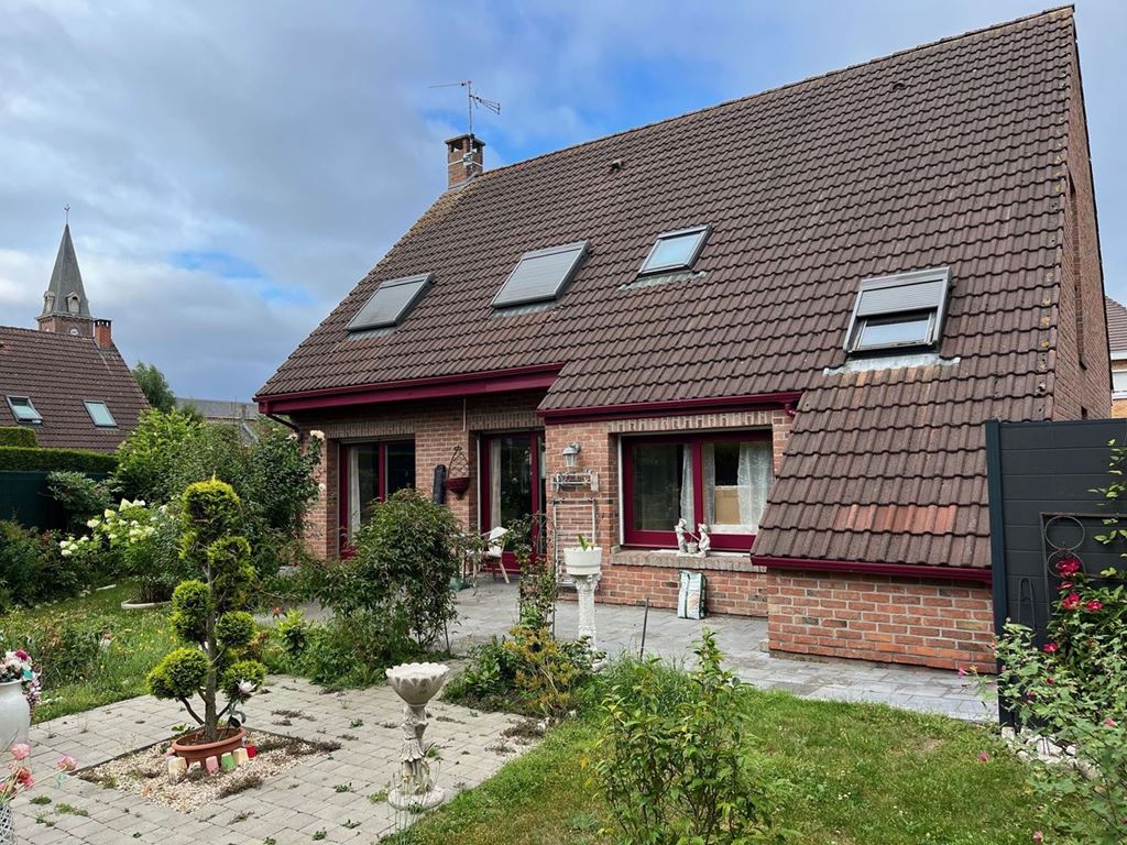 Maison Contemporaine LOMPRET 512000€ VERLINGHEM IMMOBILIER